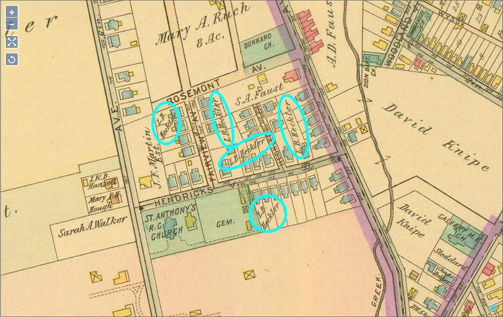 Atlas of the North Penn Section of Montgomery County, Pa., 1916, Plate 26; A. H. Mueller, Publisher