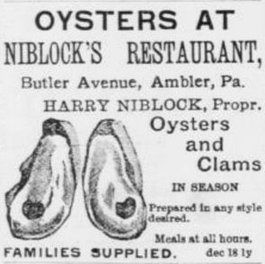 An Oysters and Ice Cream Restaurant?