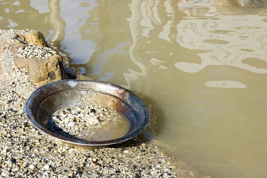 alluvial diamond mining