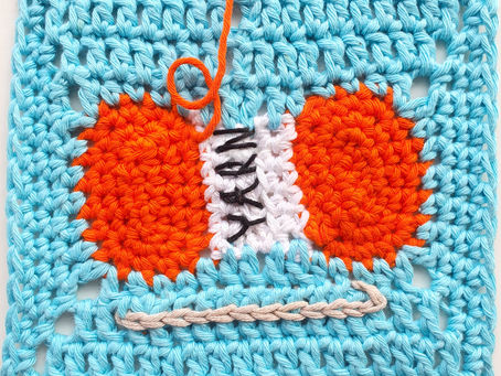 Granny's Yarn Square: Free Crochet Pattern