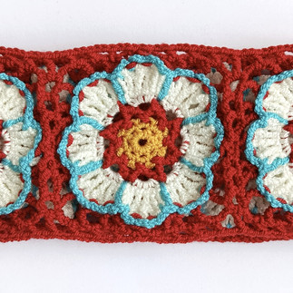 crocheted hairband