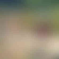 Two children wear Vivid Picnic Collection bucket hats and a backpack style bag all in colourful v-stitch