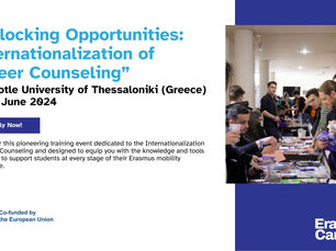 Are you a career counselor? Join our training on Internationalisation! 