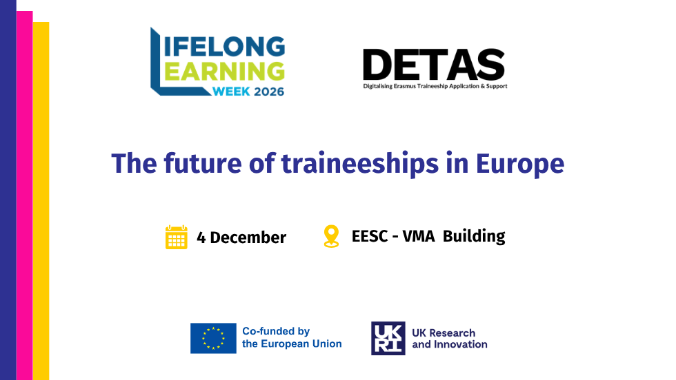 LLLWeek'26 - The future of traineeships in Europe