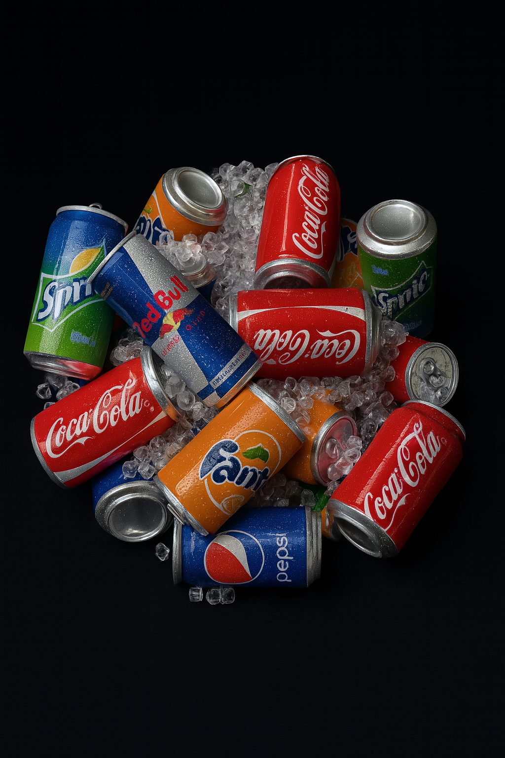 Arranged Food and Objects