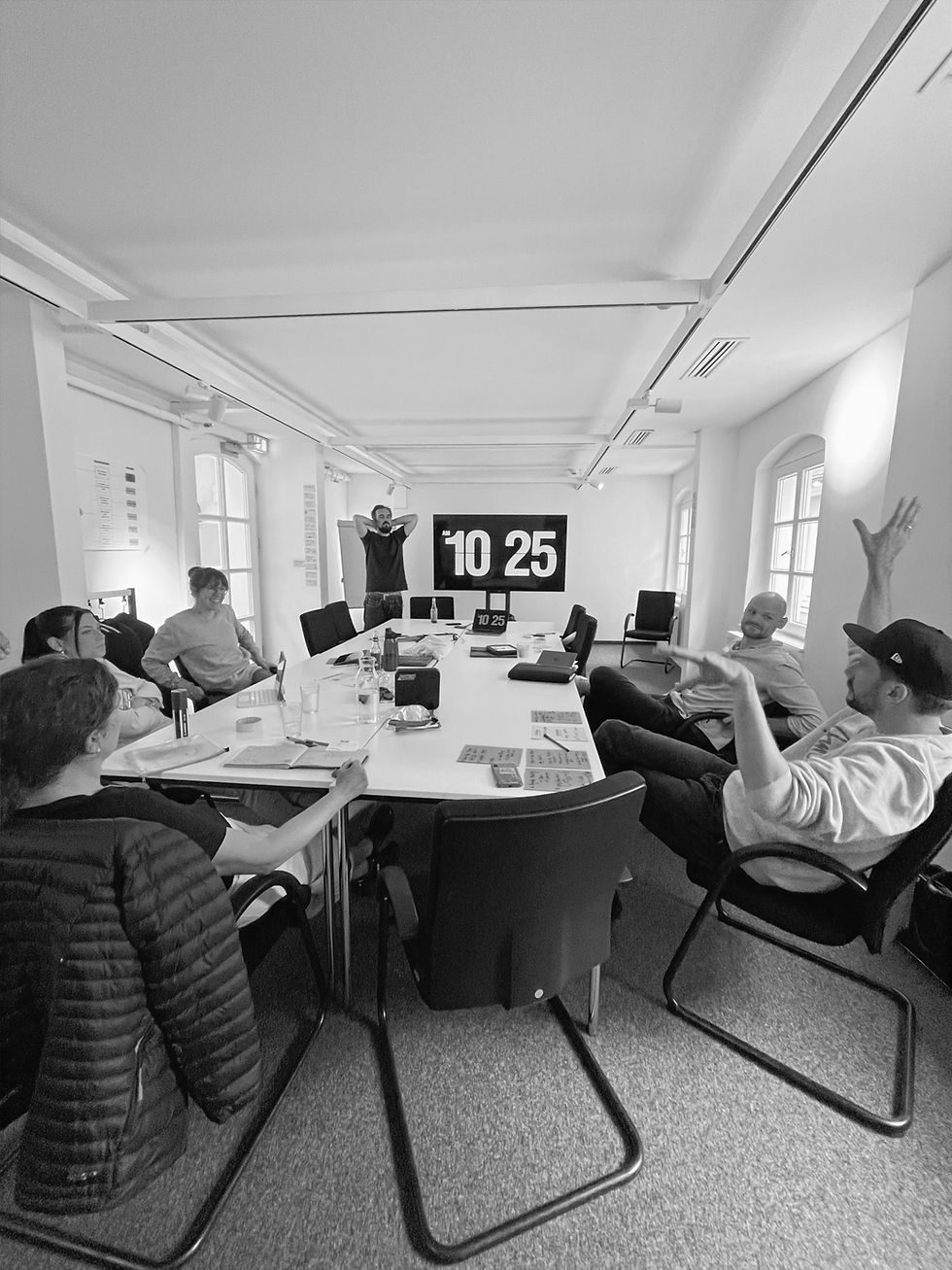 Definiert das Ziel eures Meetings.