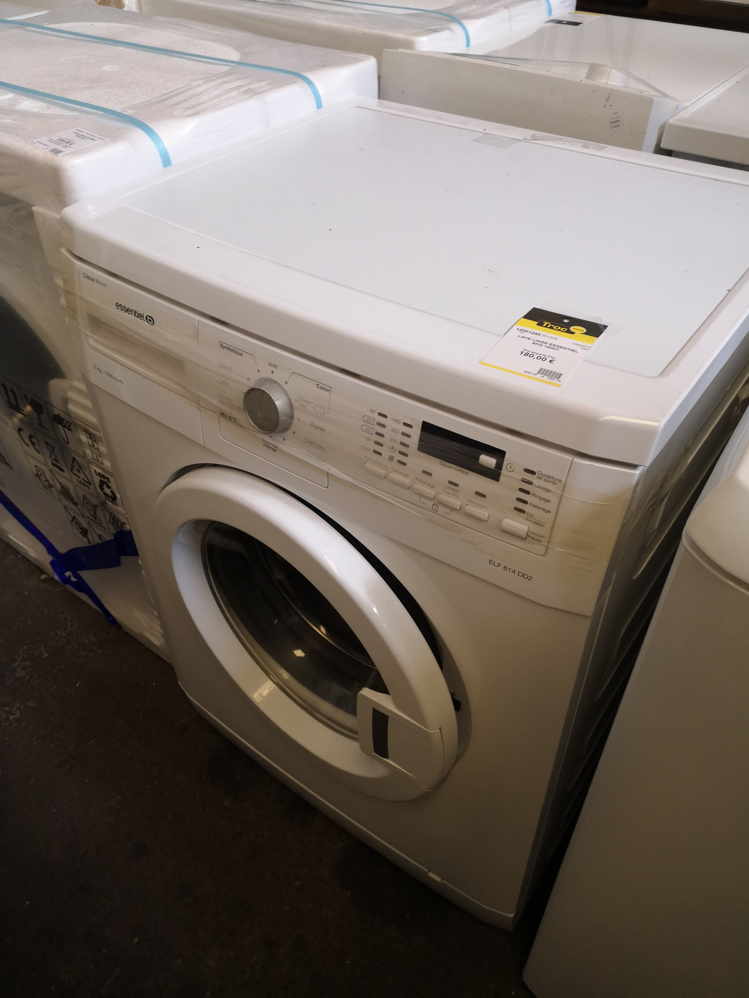 Lave linge Essentiel B 6kg 1400T