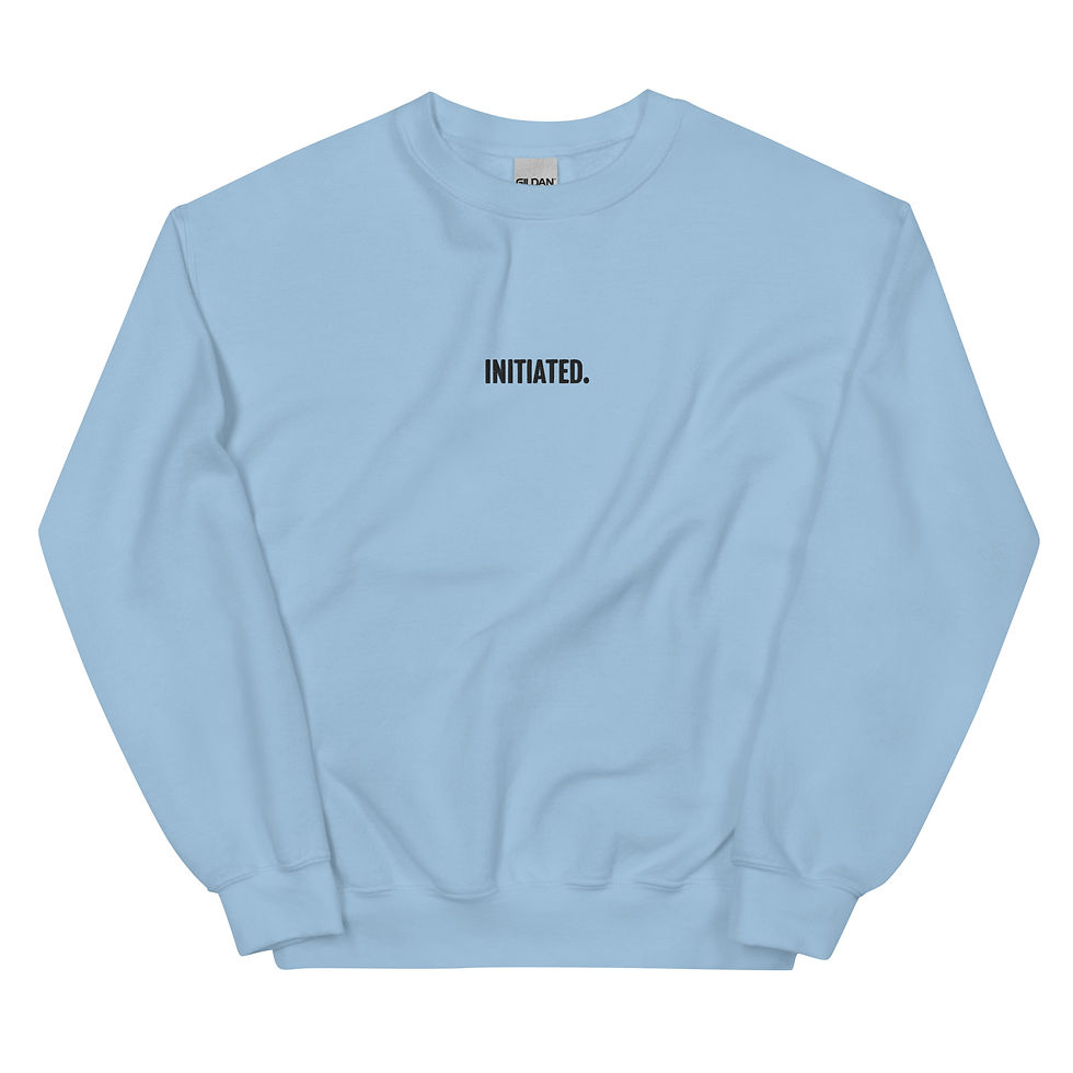 Thumbnail: initiated. Crewneck