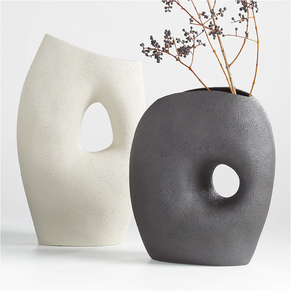 Clyborne Textured Ceramic Vases