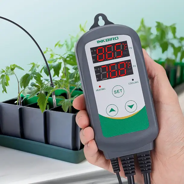 Miniatyrbilde: Digital temperatur kontroller med probe
