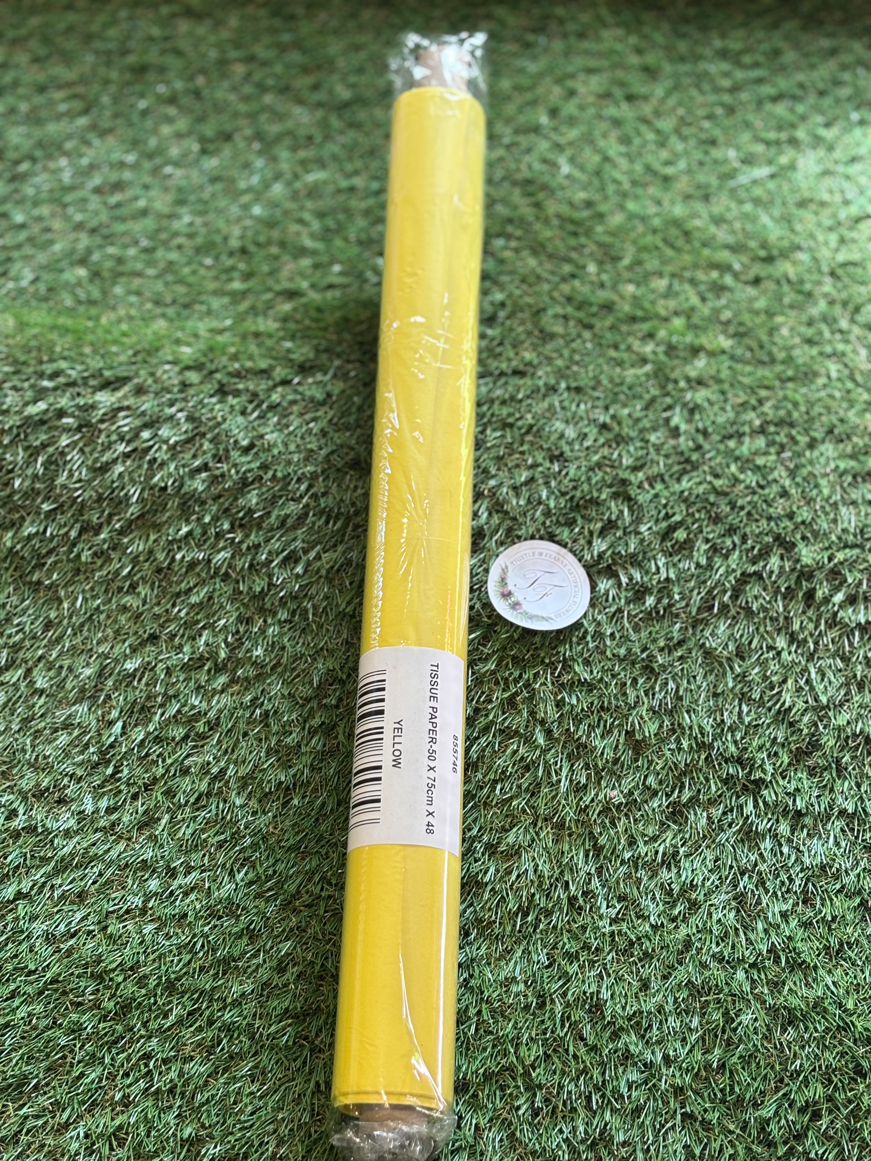 Tissue Paper Yellow 48 Sheets