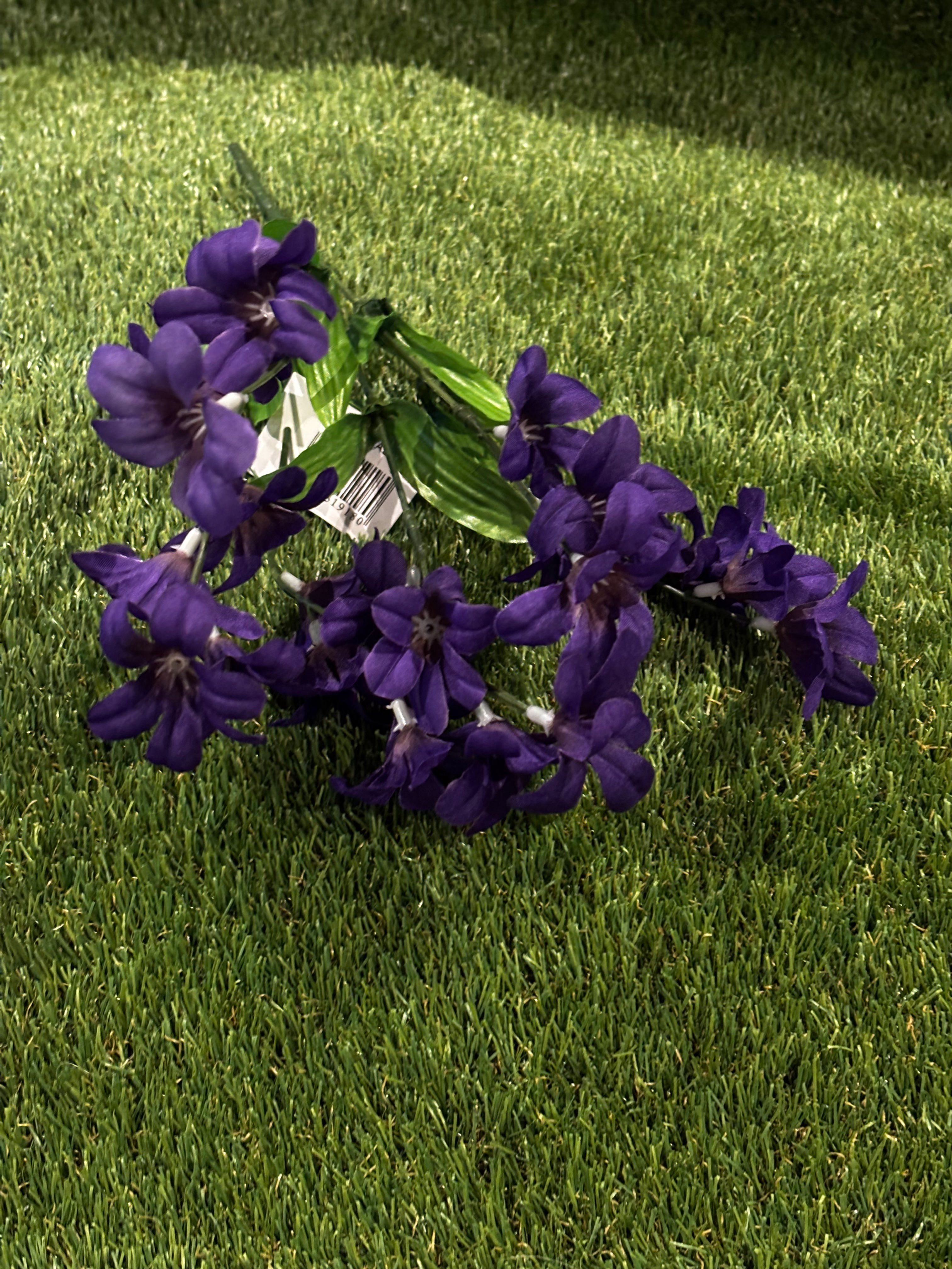 Bell Flower Bunch Purple