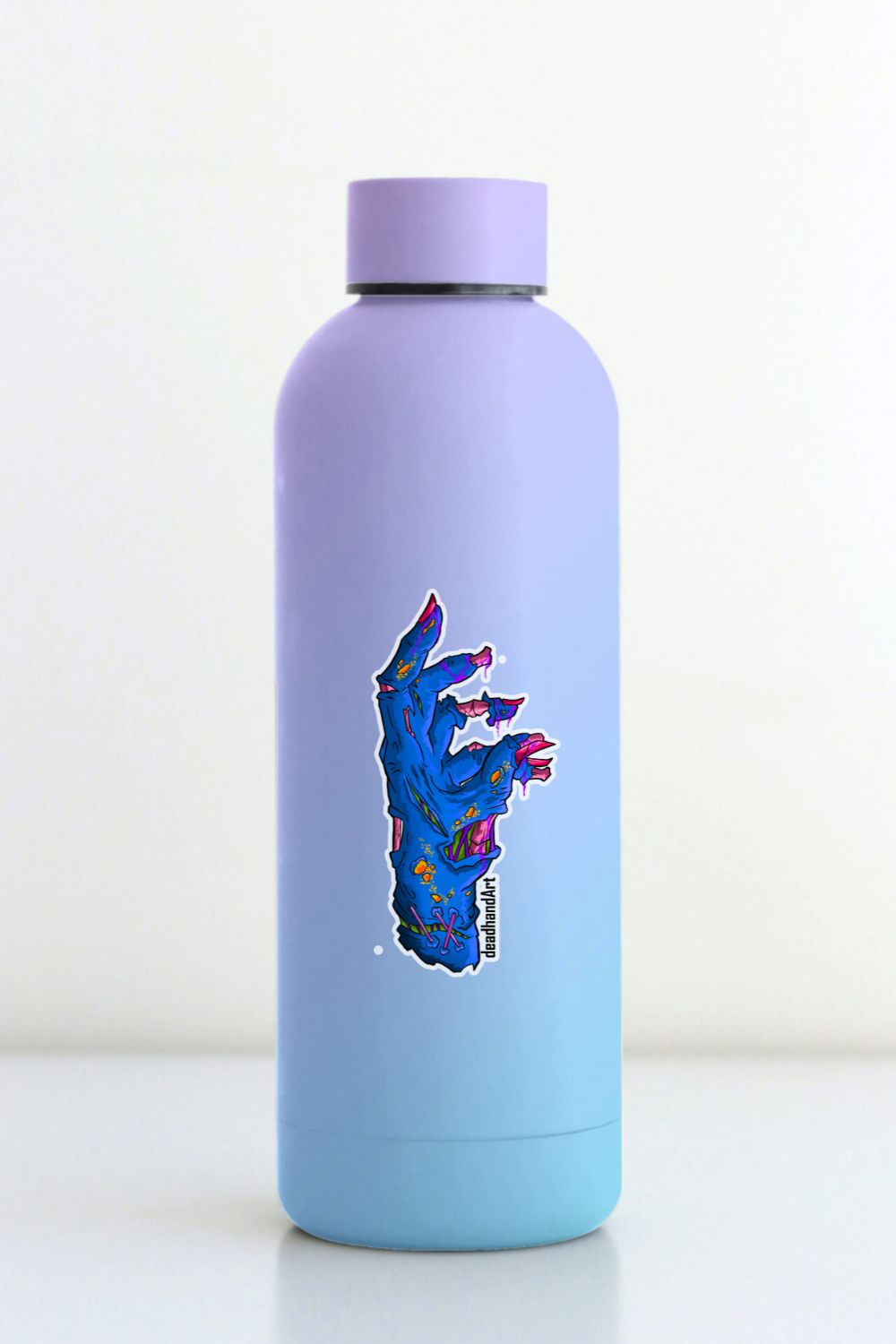 Blue DEADHAND Sticker