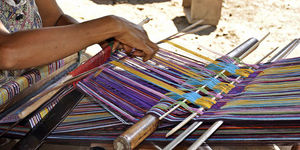 the process of making tenun