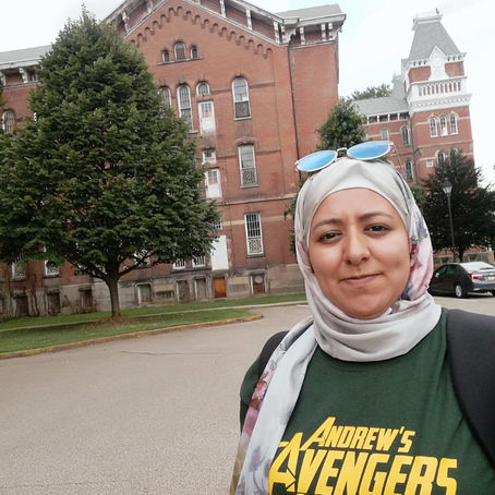 Fulbright Scholars from Egypt supporting Andrew's Avengers!