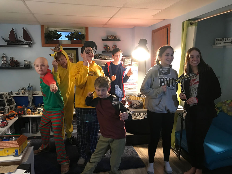 Andrew and his Avengers help Harry Potter escape!