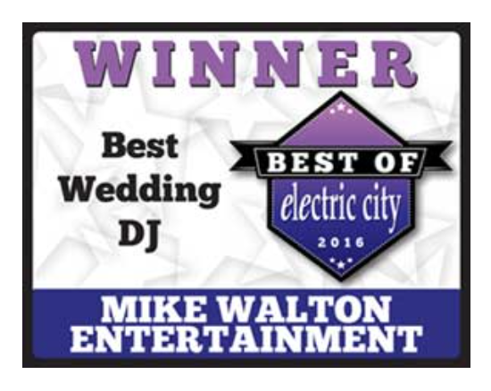 Best Wedding DJ Award