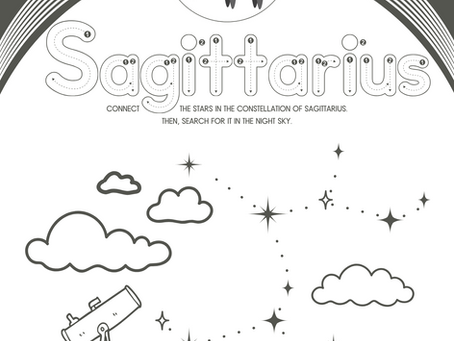 🌌 Sagittarius Constellation reading from "The Stories in the Stars and Atlas of Constellations"