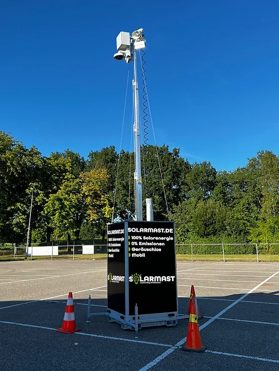 Mobiele cameramast