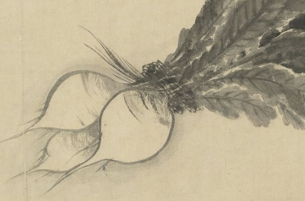 許有壬《蘆菔》“Radish” by Xu Youren (1287-1364)