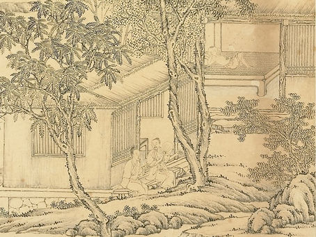 陸遊《枕上聞風鈴》“Hearing wind chimes from the pillow” by Lu You (1125-1210)
