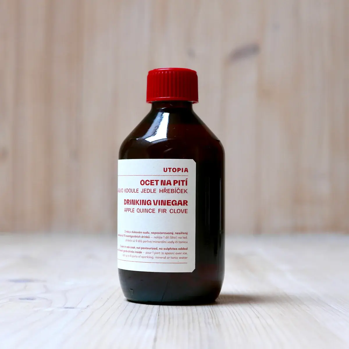 Utopia Fine Drinking Vinegar Quince, Fir and Clove