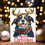 Thumbnail: Reindeer Lights Christmas Dog Cards