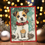 Thumbnail: Holiday Greeting Card - Cute Terrier