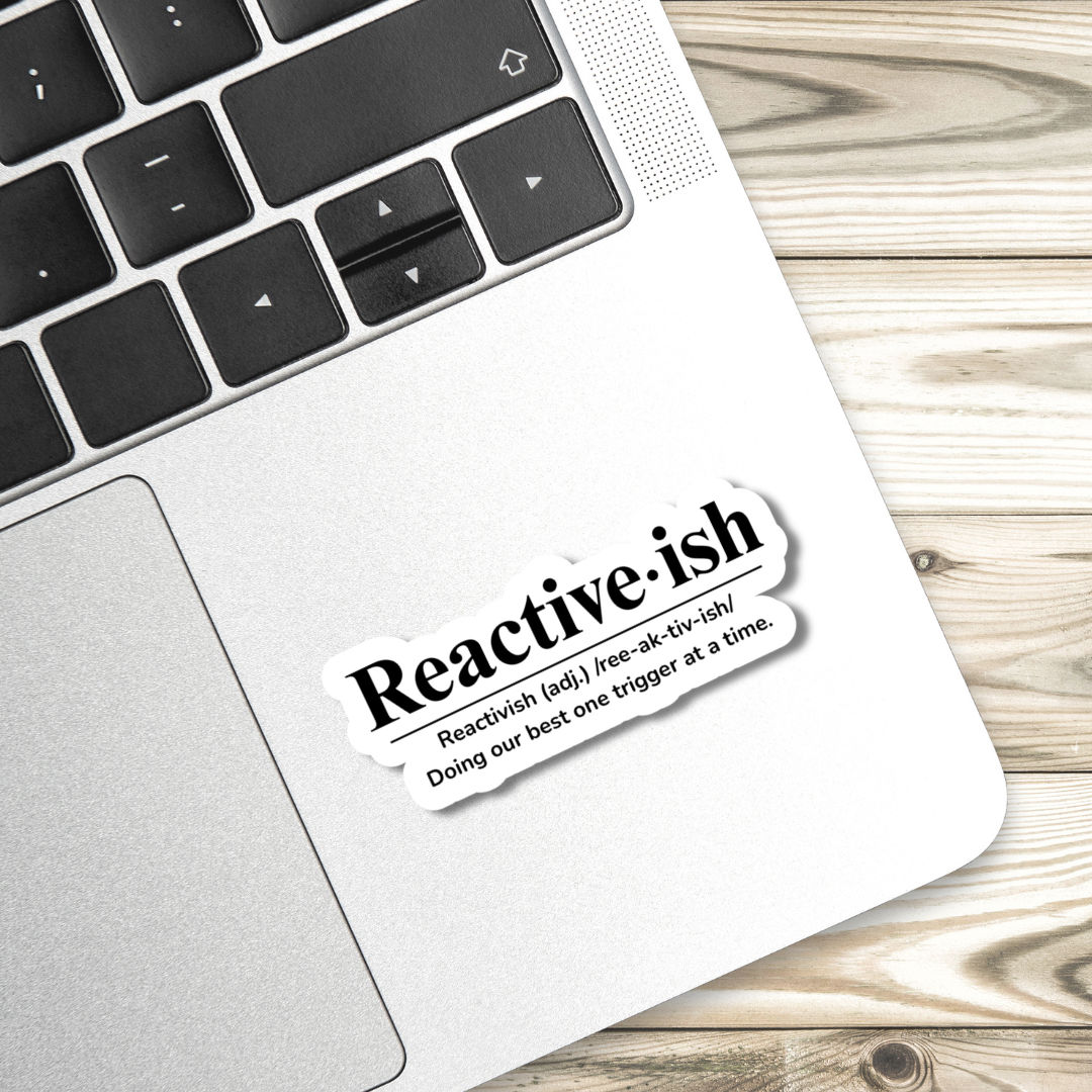Dictionary Definition Sticker - Reactivish