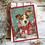 Thumbnail: Holiday Greeting Card - Jack Russell Puppy