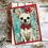 Thumbnail: Holiday Greeting Card - Chihuahua + Bows