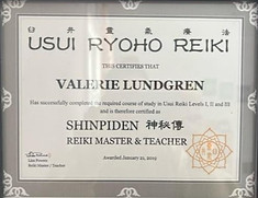 Reiki Certification