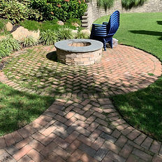 fire pit befor