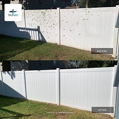 Copiague PVC before and after