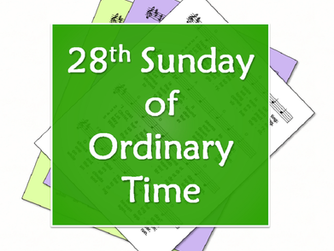 NEWSLETTER INSERTS - FOR 28TH SUNDAY OF ORDINARY TIME