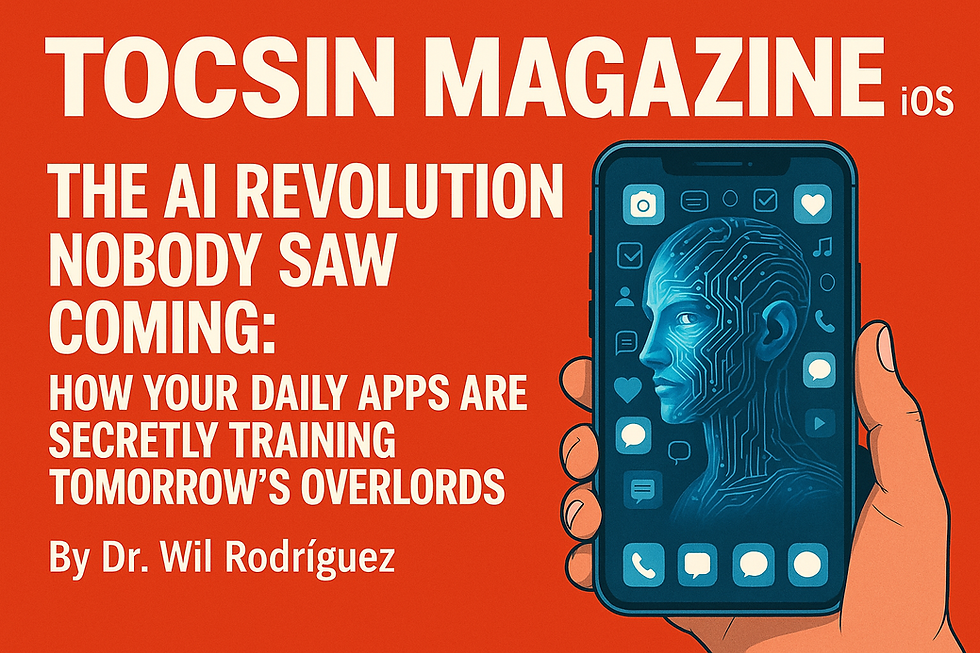 The AI Revolution Nobody Saw Coming: How Your Daily Apps Are Secretly Training Tomorrow’s Overlords