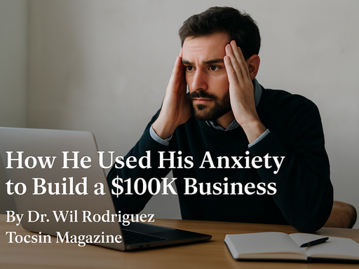 How He Used Anxiety to Build a $100K Business