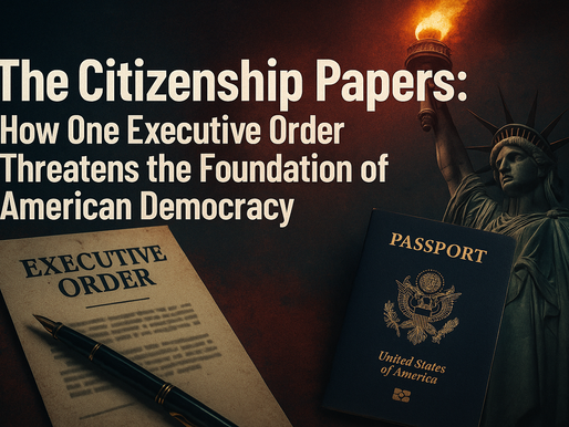 The Citizenship Papers: How One Executive Order Threatens the Foundation of American Democracy
