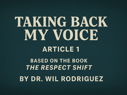 Taking Back My Voice: Reclaiming My Power