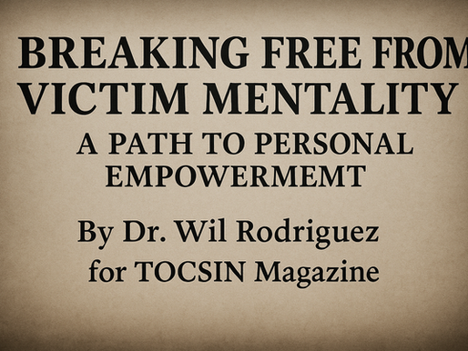 Breaking Free from Victim Mentality: A Path to Personal Empowerment