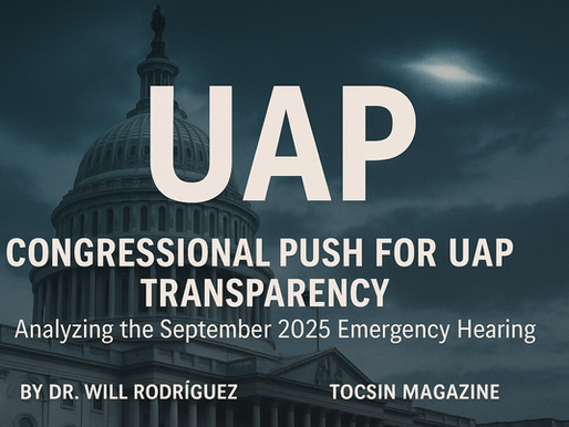Congressional Push for UAP Transparency: Analyzing the September 2025 Emergency Hearing