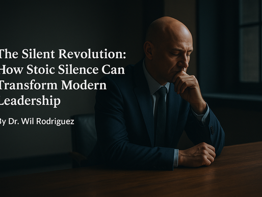 The Silent Revolution: How Stoic Silence Can Transform Modern Leadership