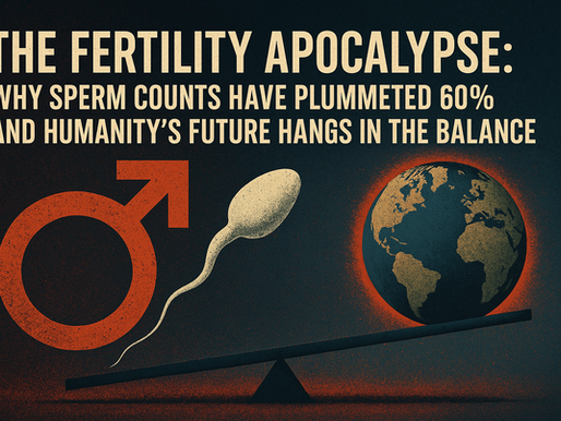The Fertility Apocalypse: Why Sperm Counts Have Plummeted 60%