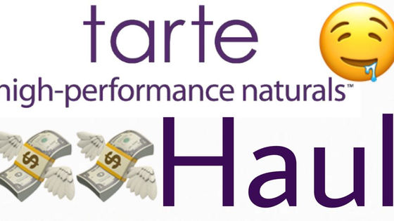 Tarte Haul!