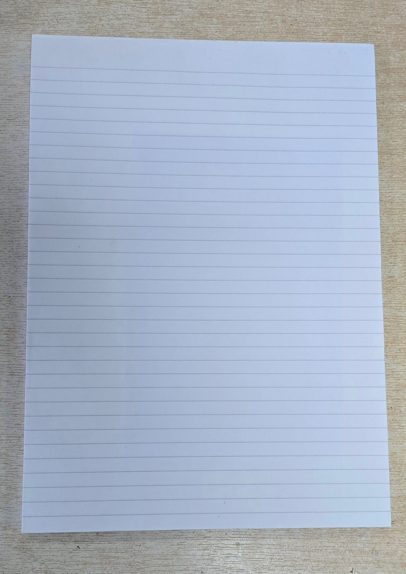 Standard Ruled Notepads A4