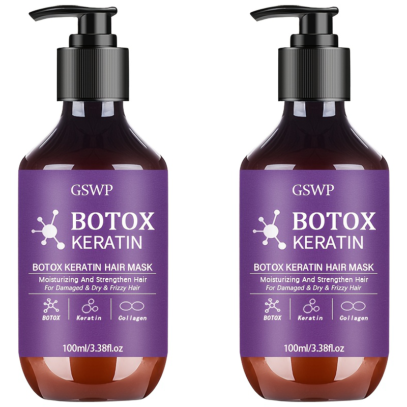 Miniatura: GSWP Botox Keratin Hair Mask, moisturizes and strengthens damaged hair, reduces 