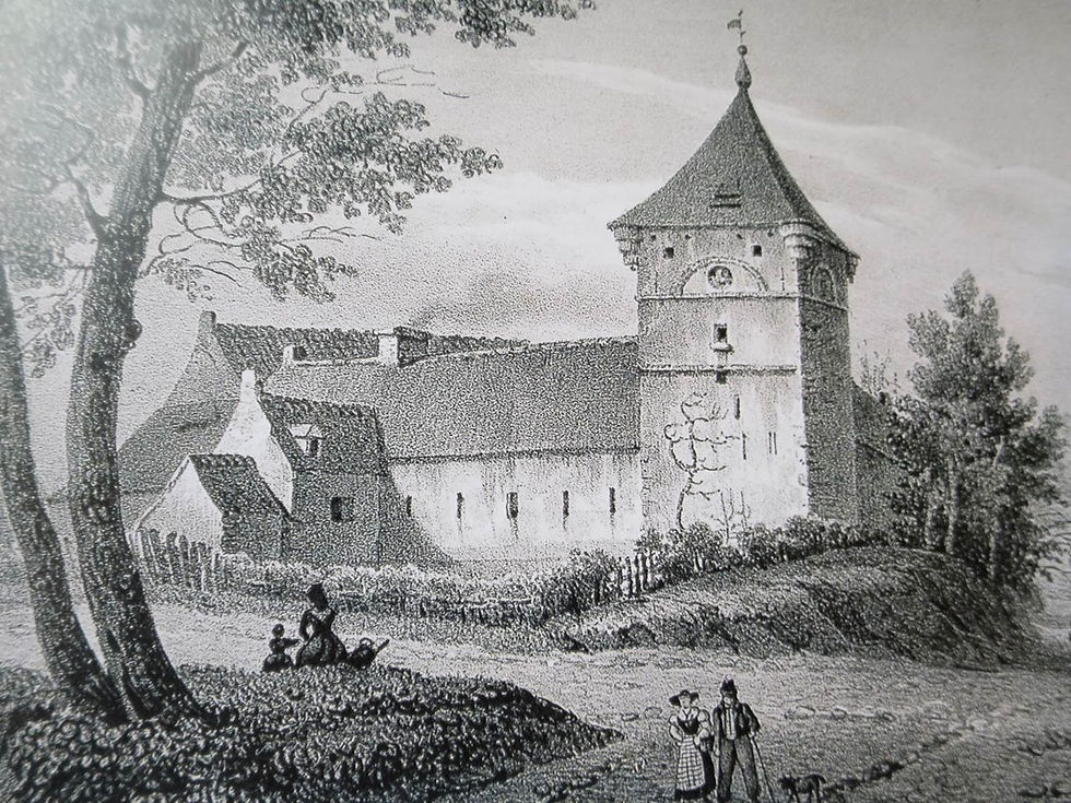 Fichermont - Château de la Seigneurie de Fichermont (Antonio Javier, Espagne) avant 1674