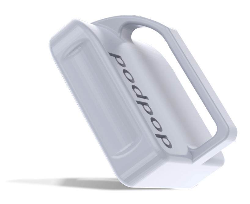 podpop to apply your Omnipod 5 insulin delivery pump.