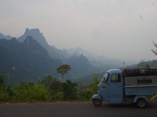 Une journée de route dans les montagnes laotiennes