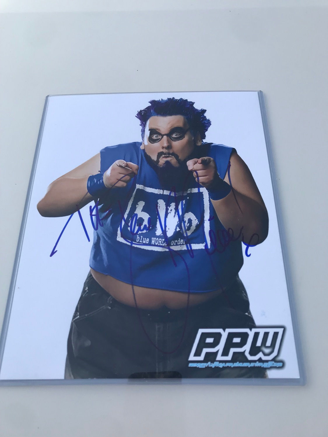 PPW AUTHENTIC AUTOGRAPH BLUE MEANIE #2